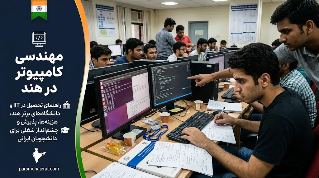 تحصیل رشته مهندسی کامپیوتر و IT در هند 2026